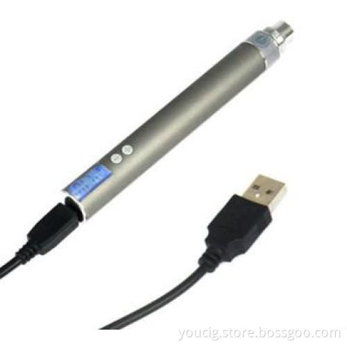 best stainless steel  LCD EGO-VV e cigarette